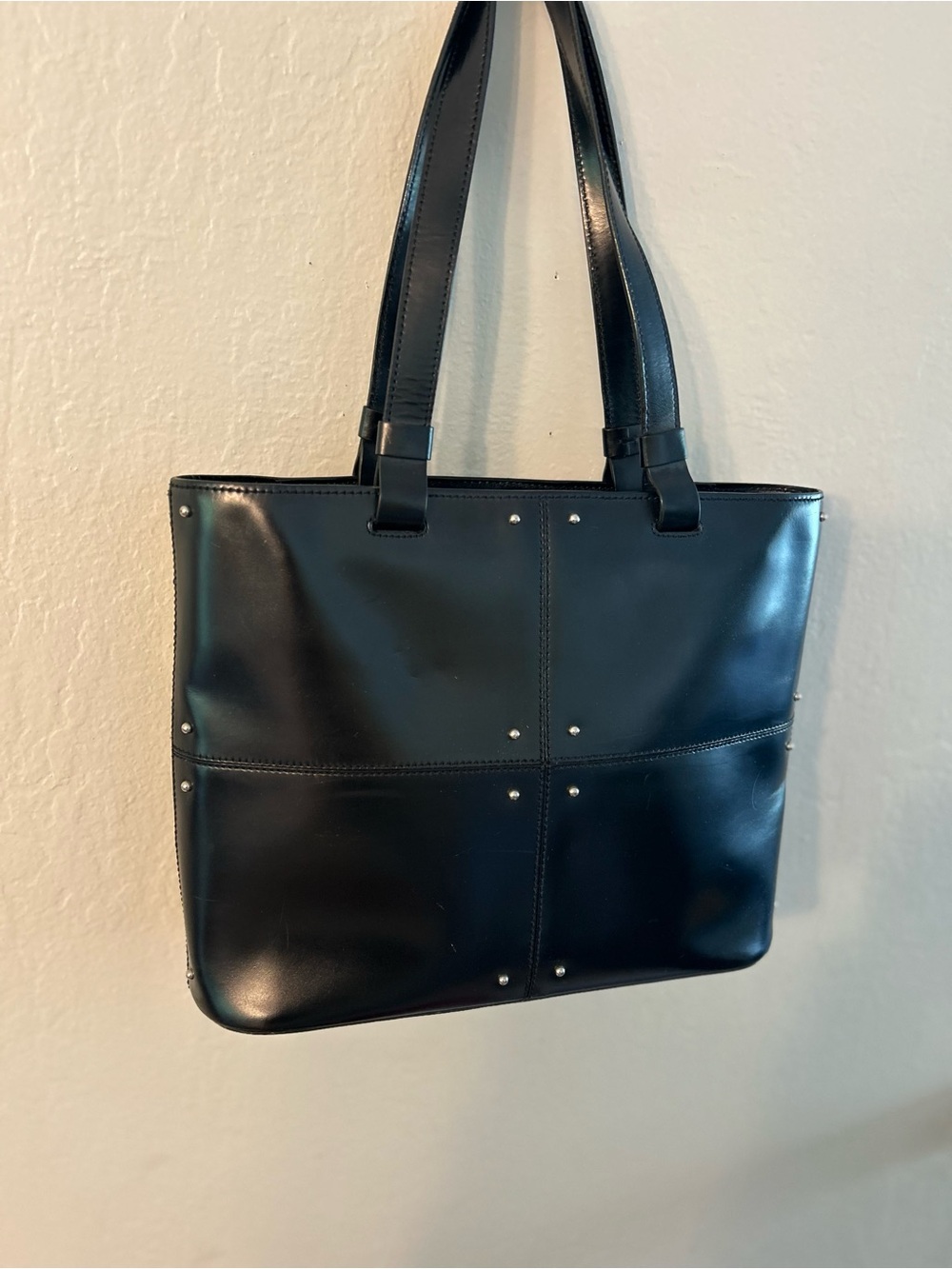 Tod’s Classic Black Studded Women’s Tote Bag